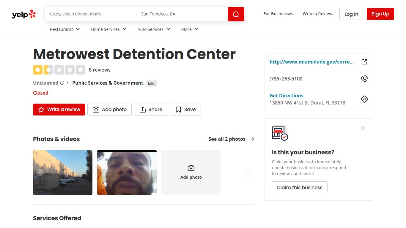 METROWEST DETENTION CENTER - Public Services & Government - Yelp